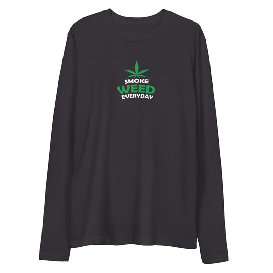 Smoke Weed Everyday Men's Long Sleeve Fitted Everyday T-shirt