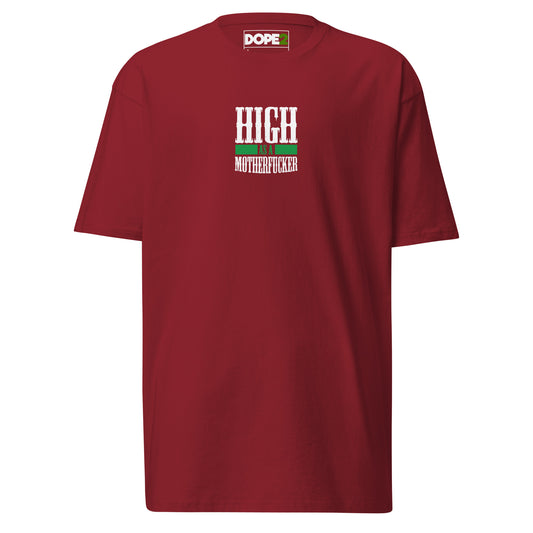 High as a Motherfucker Men’s Premium T-shirt