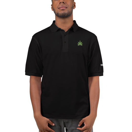 Official Leaf Embroidered Men's Premium Polo