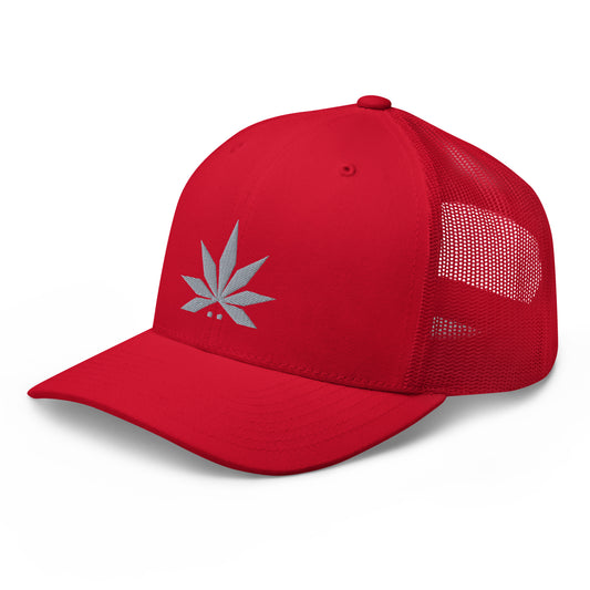 Official Grey Leaf Snapback Trucker Hat